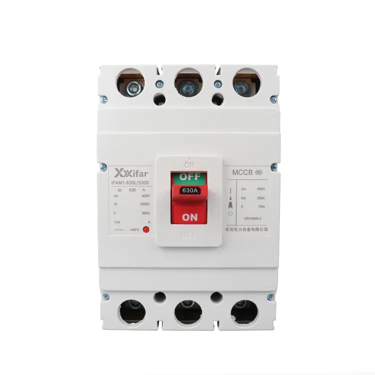 Rcd संरक्षणको साथ 630a Tpn 4p Mccb