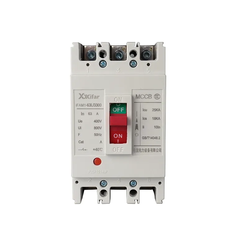 63a 4p Tpn Mccb सहायक सम्पर्कहरूको साथ