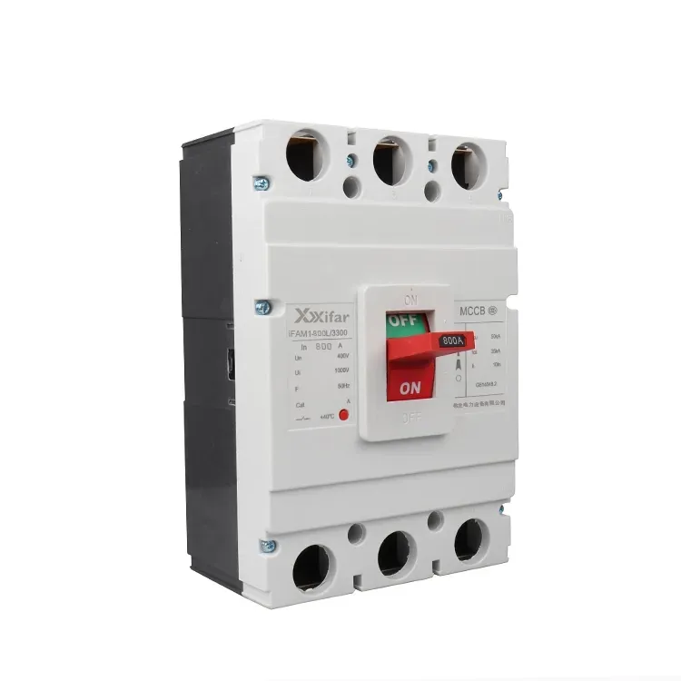 800 Amp 4pole इलेक्ट्रिक Mccb मोल्डेड केस सर्किट ब्रेक